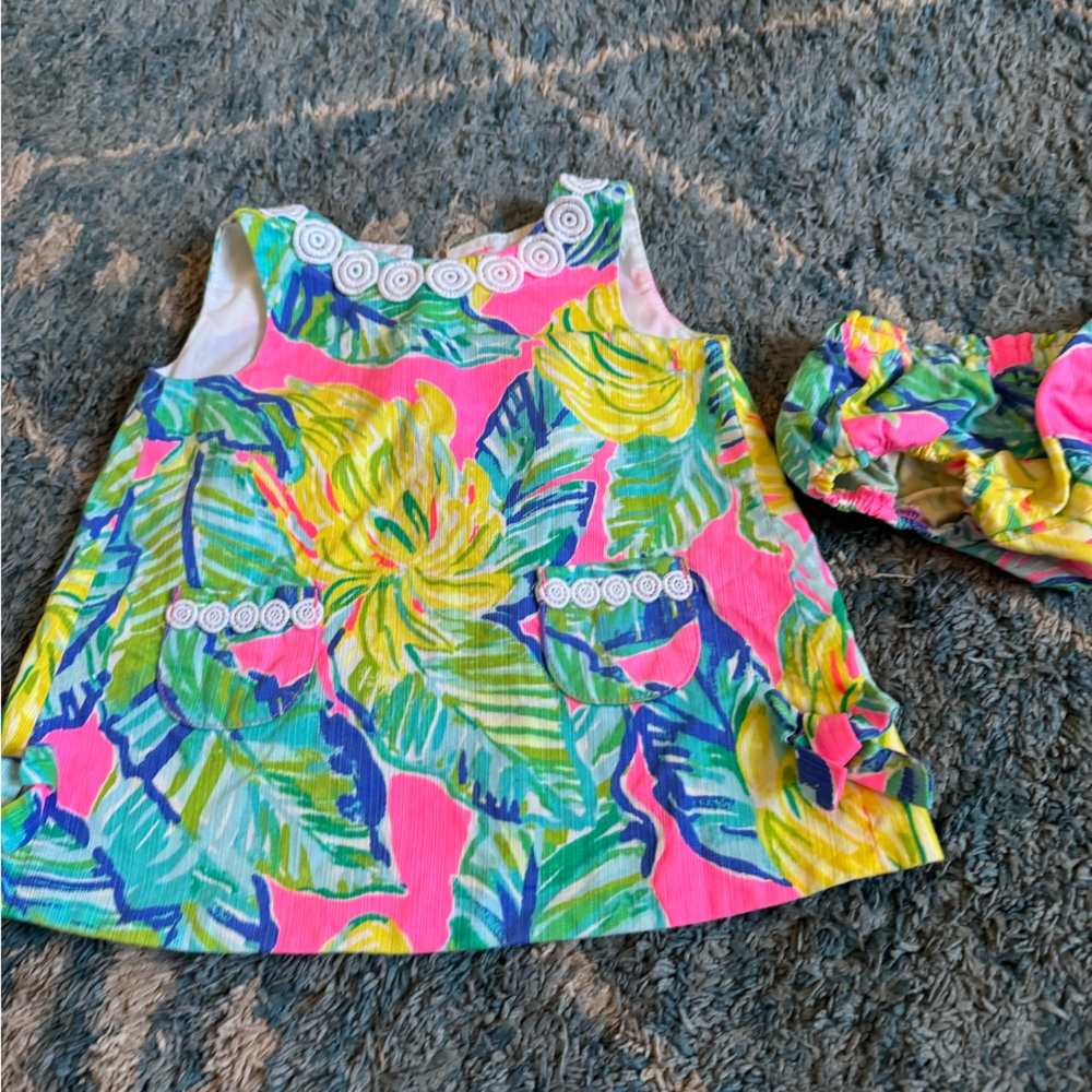 Lilly Pulitzer Pastel Baby Dress